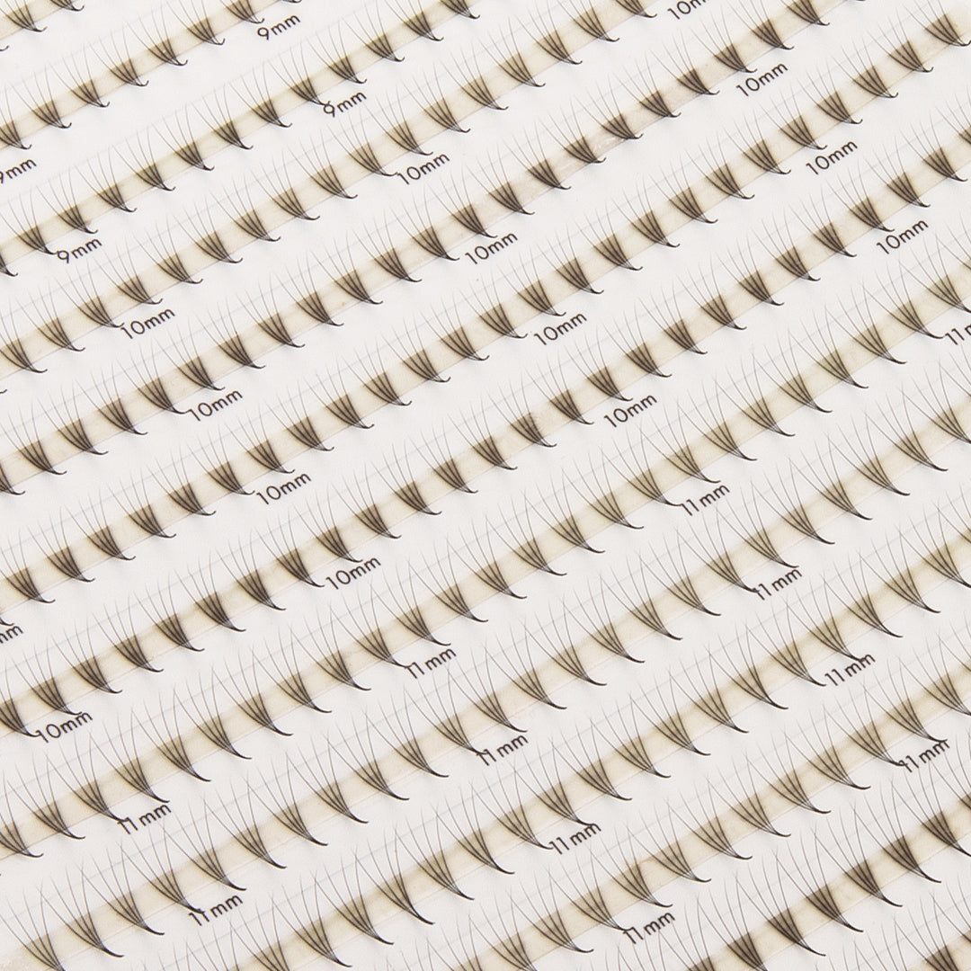Éventails étroits préfabriqués/profabriqués 4D 0,07 600 éventails - Longueurs mixtes