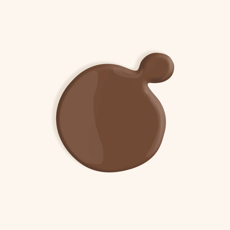Brown gel nail polish for professional nail technicians
