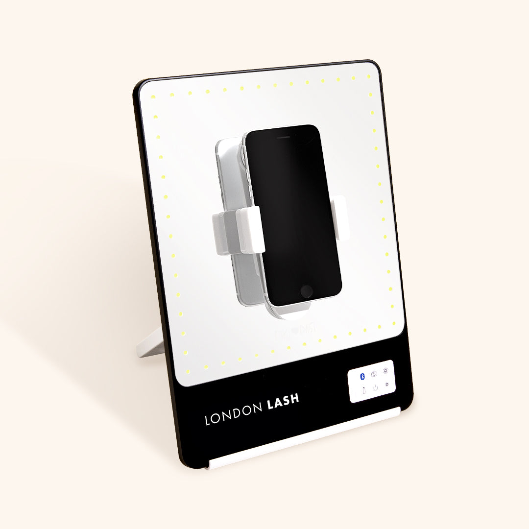 Glamcor Riki Skinny Mirror with Phone Attachment