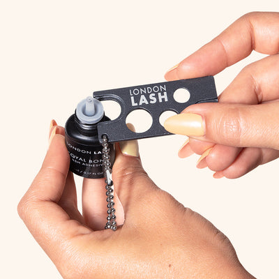 lash extensions glue nozzle opener use guide