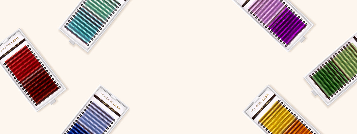 5 Tips for Working with Colored Lashes | London Lash USA