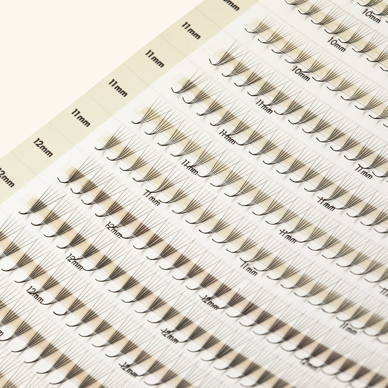 Narrow Premade/Promade Fans 5D 0.06 600 fans - Mixed Lengths