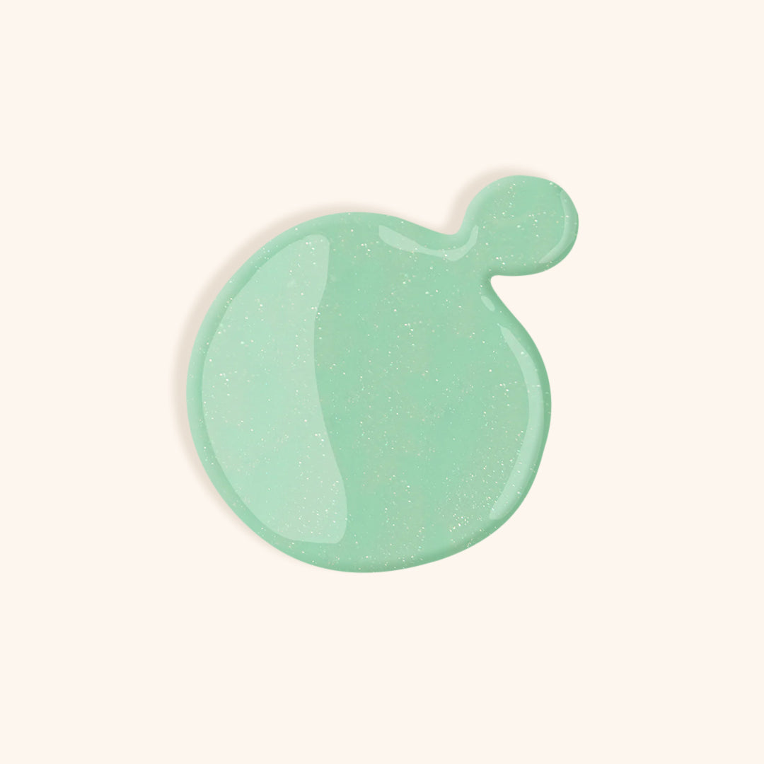 Mint green nail polish for nail techs