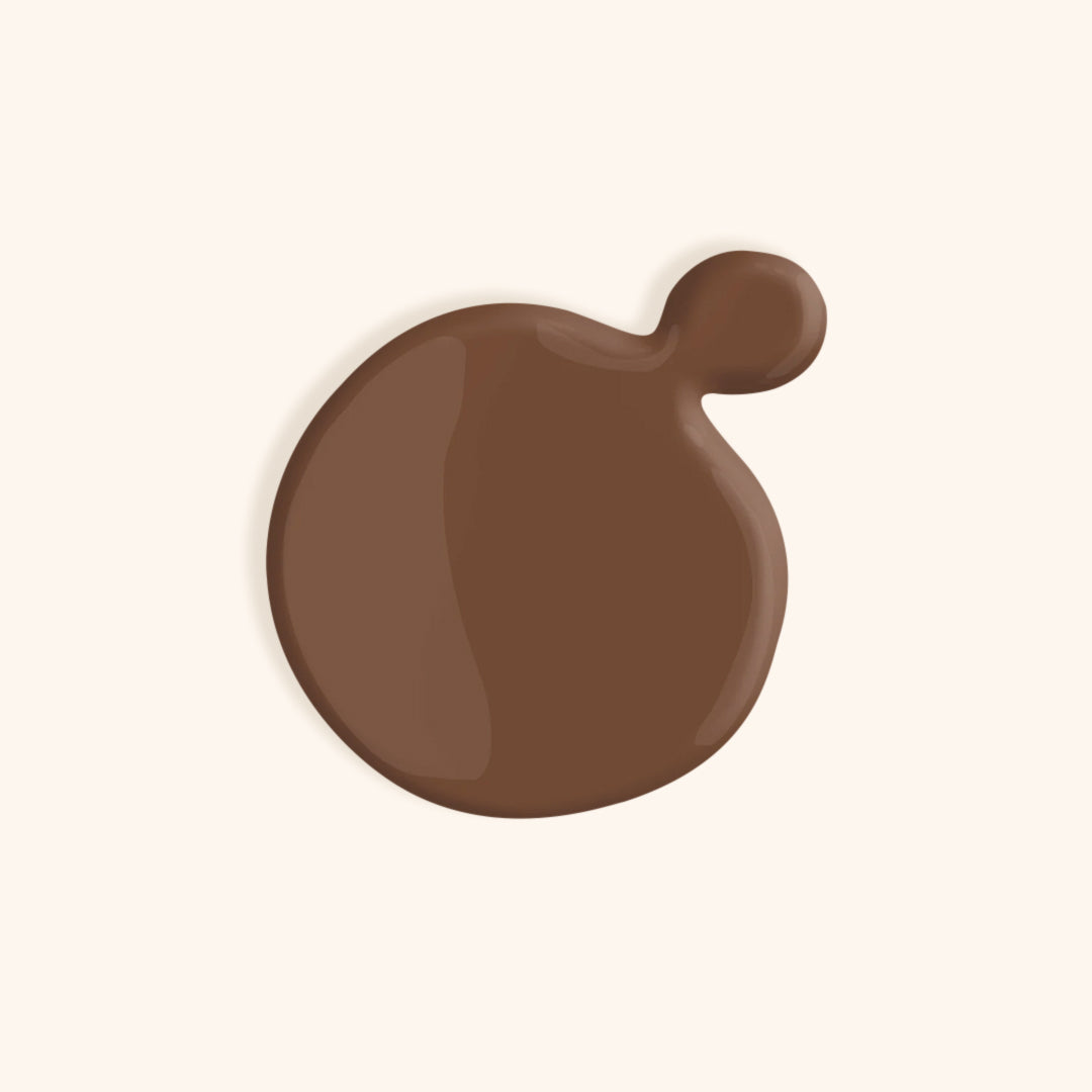 Brown gel nail polish for professional nail technicians