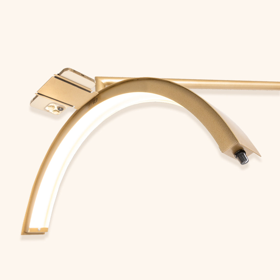 Pack d'éclairage CosmoGlo XL avec clip pour téléphone