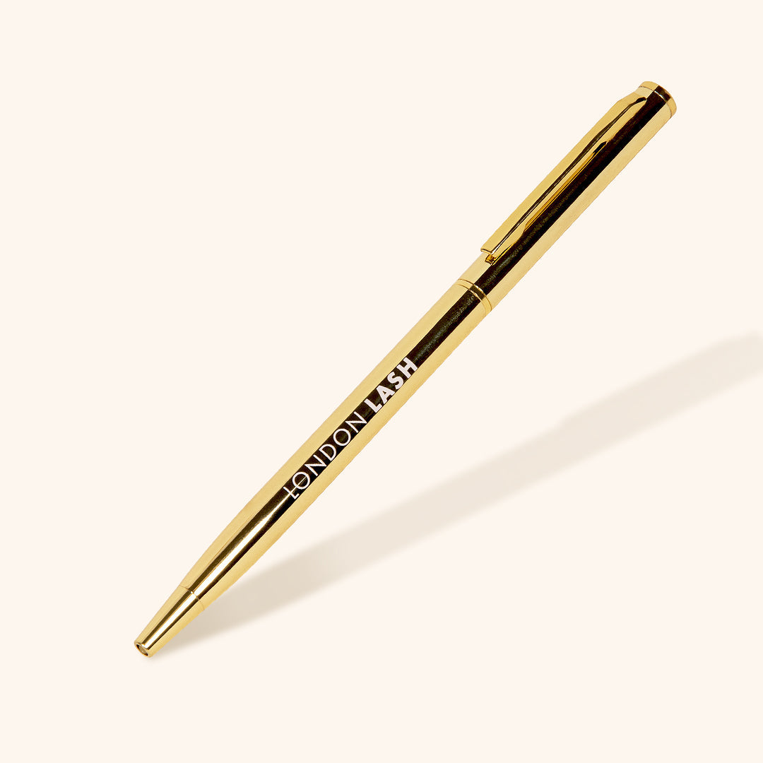 London Lash Lash Tech Gold Pen