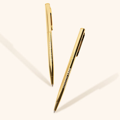 London Lash Lash Tech Gold Pen