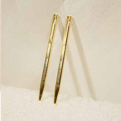 London Lash Lash Tech Gold Pen