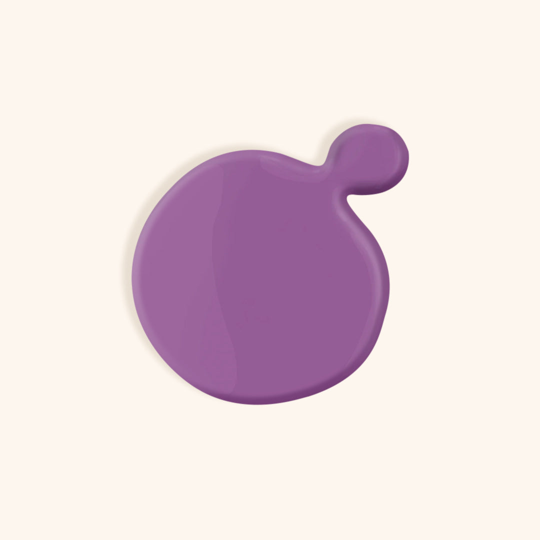 Bright purple nail polish for professionals