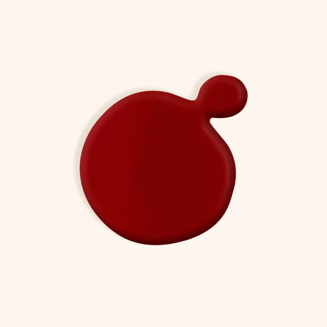 Classic red gel nail polish for red gel nails application