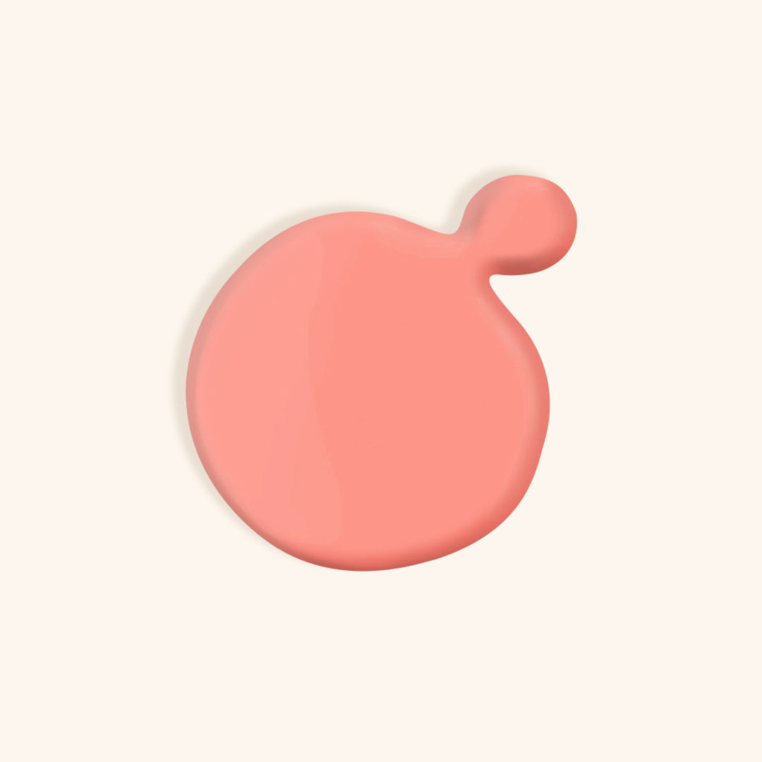 Bright coral nail polish for coral nails