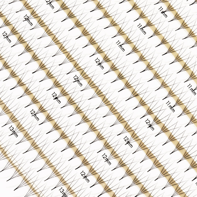 Premade/Promade fans 4D 0.07 600 fans - Single Sizes