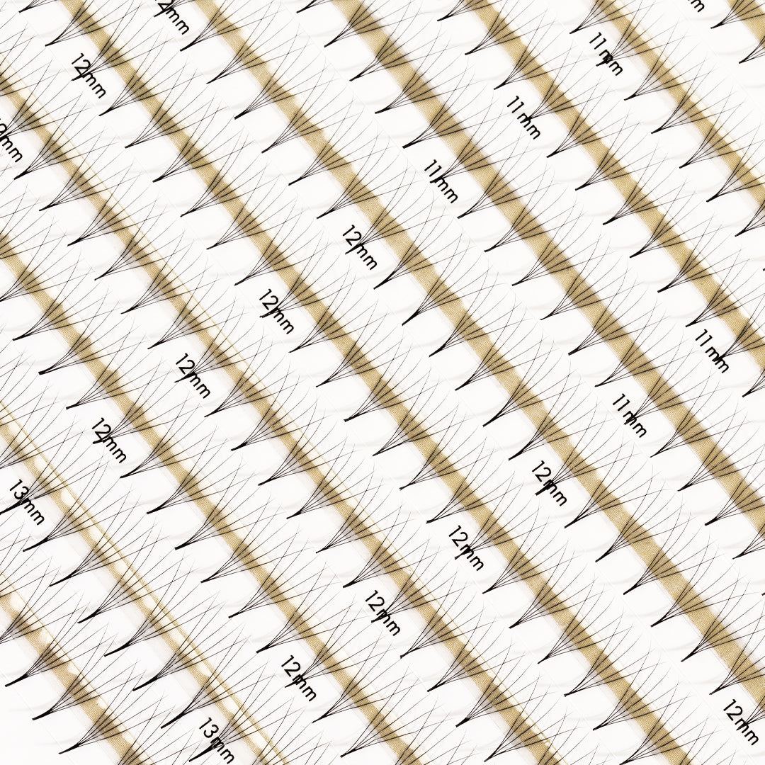 Premade/Promade fans 5D 0.06 600 fans - Single Sizes