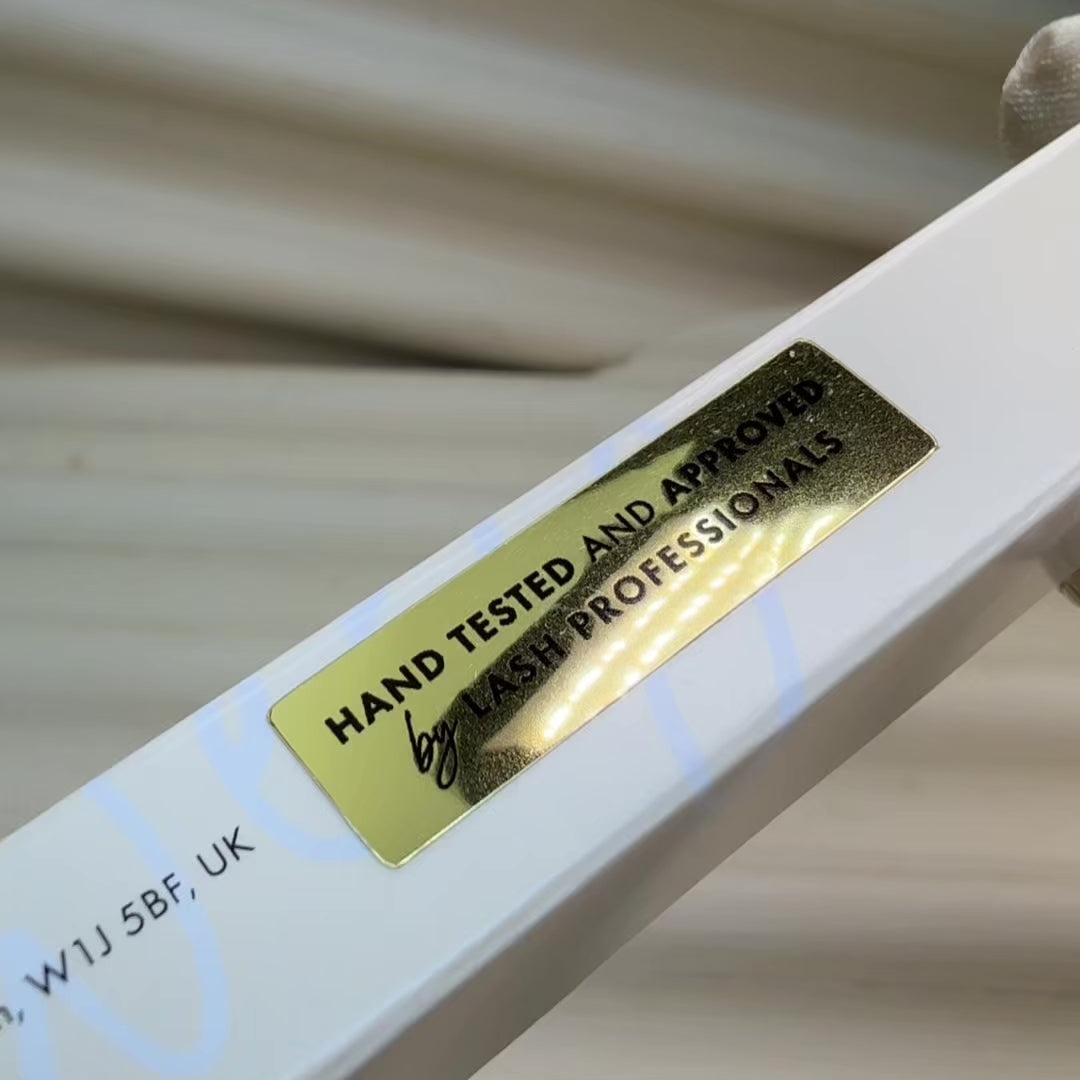 Pince à épiler pour extensions de cils à pointe en fibre