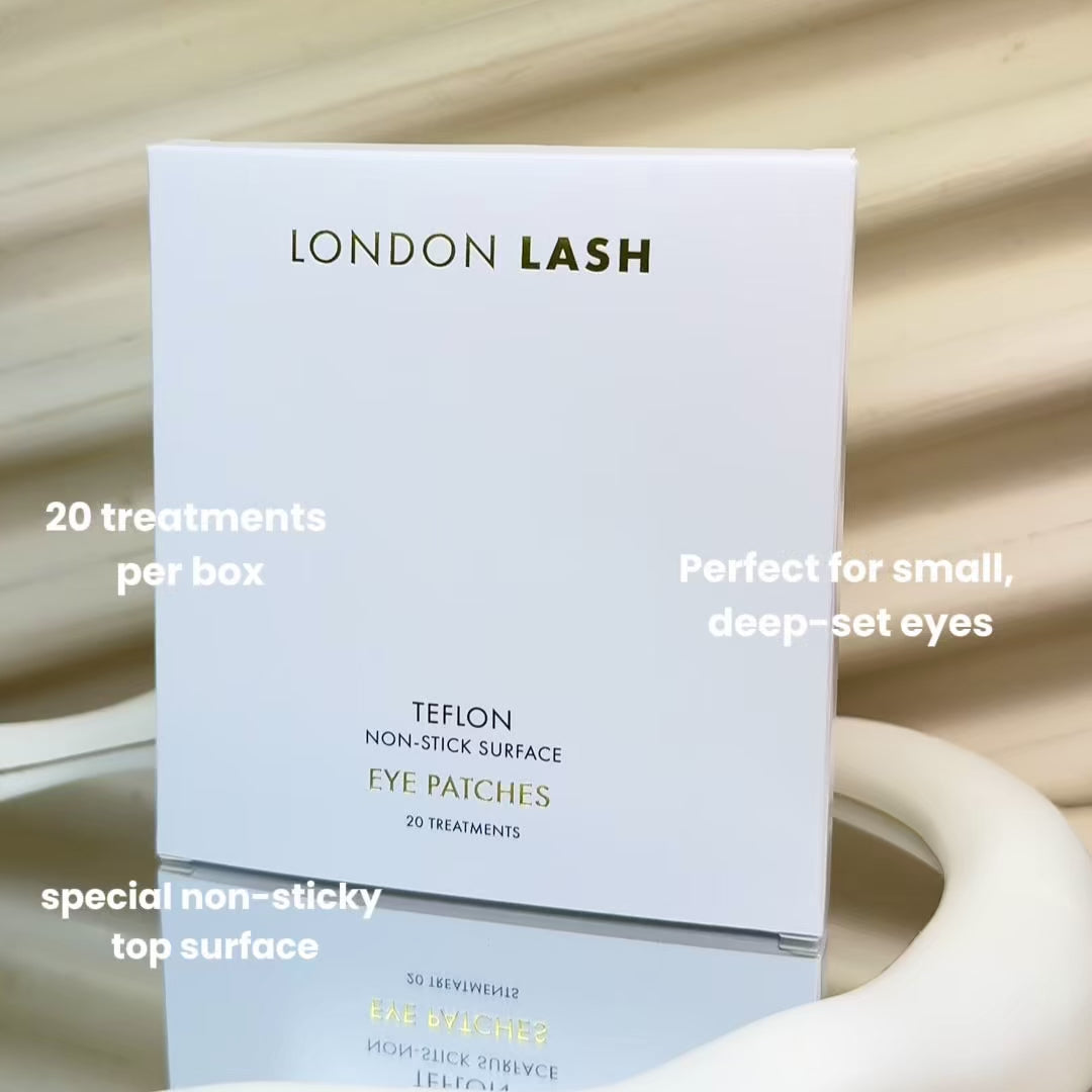 Patchs oculaires en gel antiadhésif « Téflon » (2 dans un seul paquet)