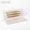small magnetic tweezer case for three pairs of lash tweezers