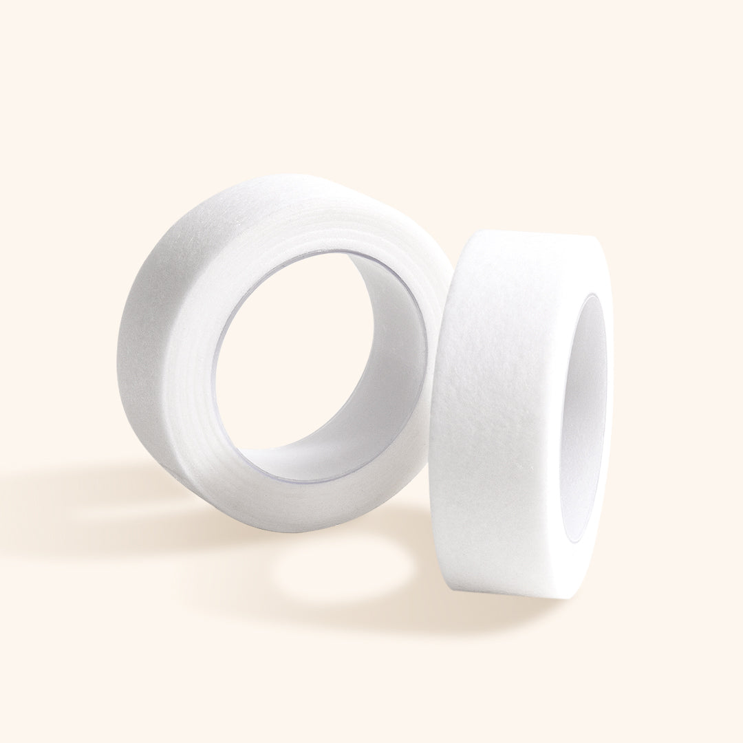 two rolls dynarex tape for eyelash extensions 