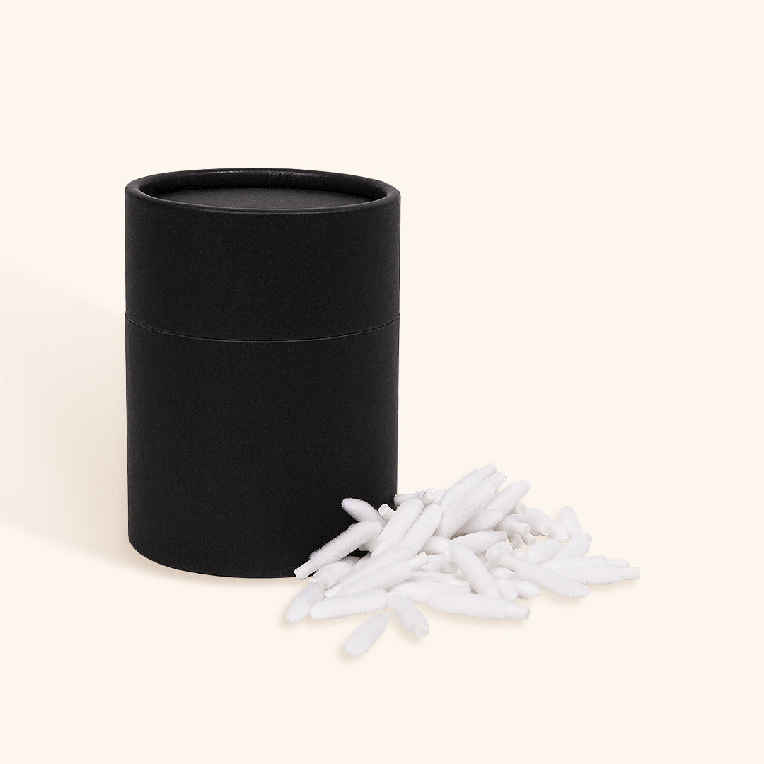 White Disposable Applicators with Box