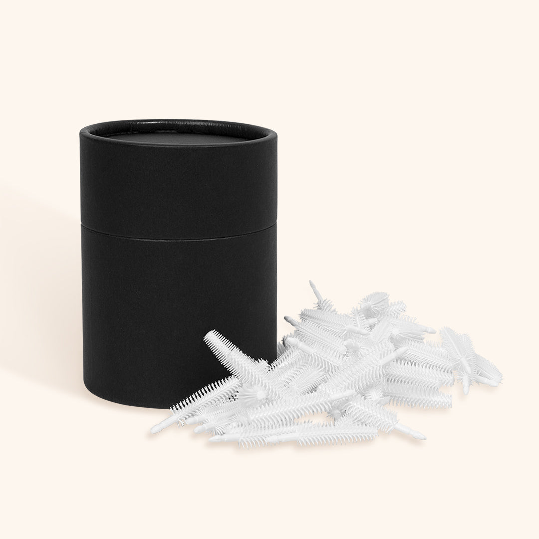 White Disposable Mascara Wand Heads