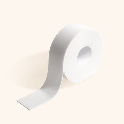 a narrow roll of microfoam tape for eyelash extensions