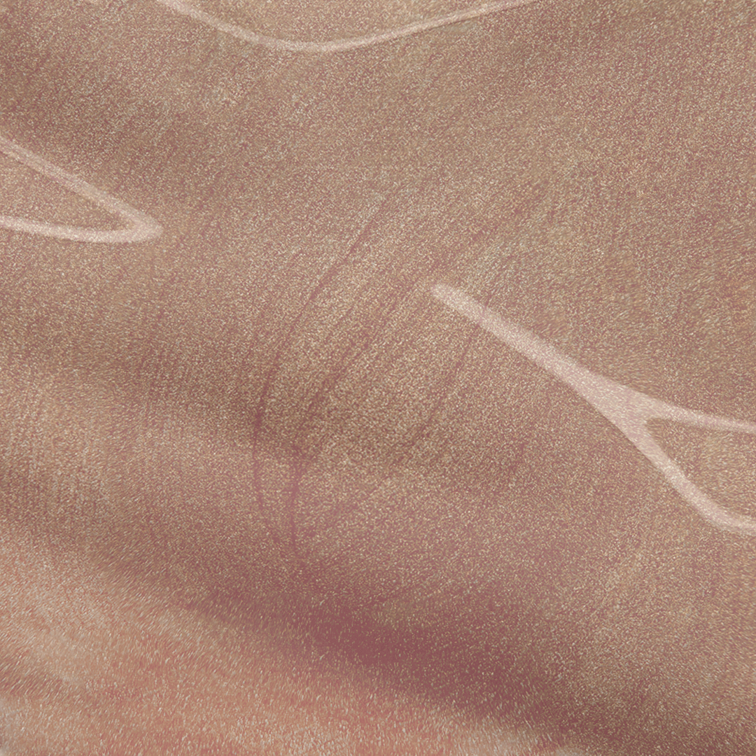 Rose gold shimmer nail polish for nail technicians