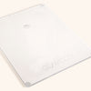 glamcor elite flat base stand without the pole in it. it is white with the glamcor logo