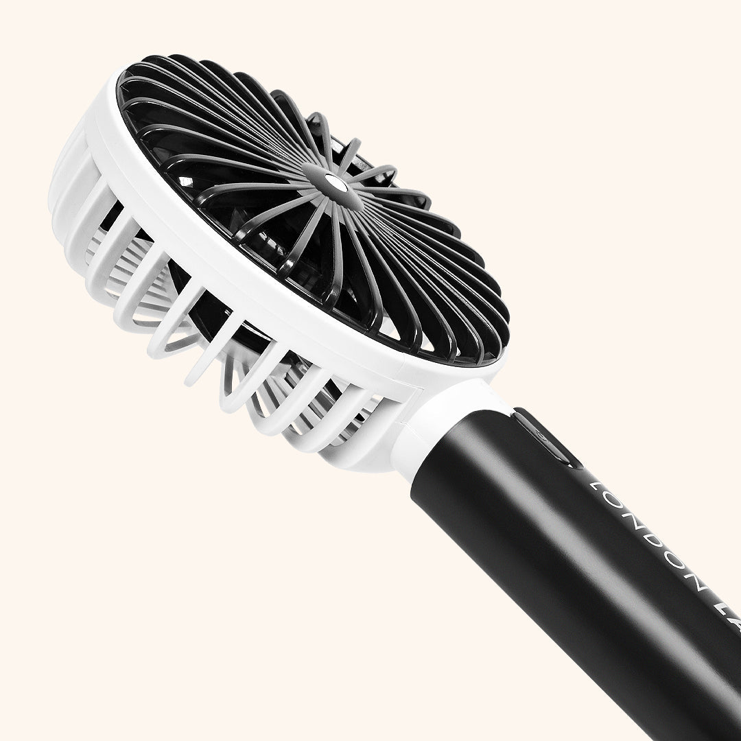 a close up of a mini cooli lash fan