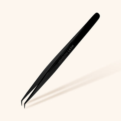 london lash multifunctional tweezers for eyelash extensions in black