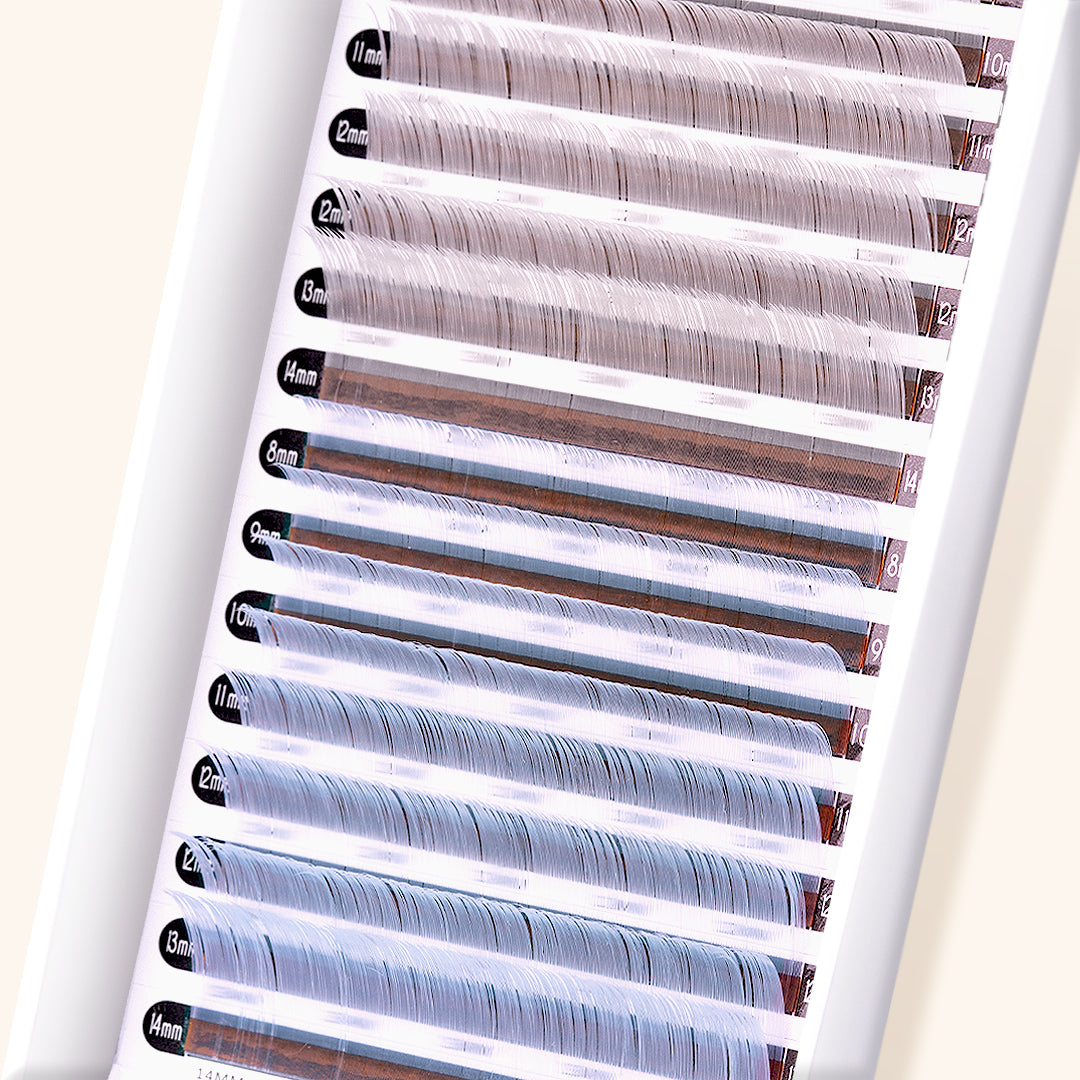 Silver and Light Blue Mayfair Lashes