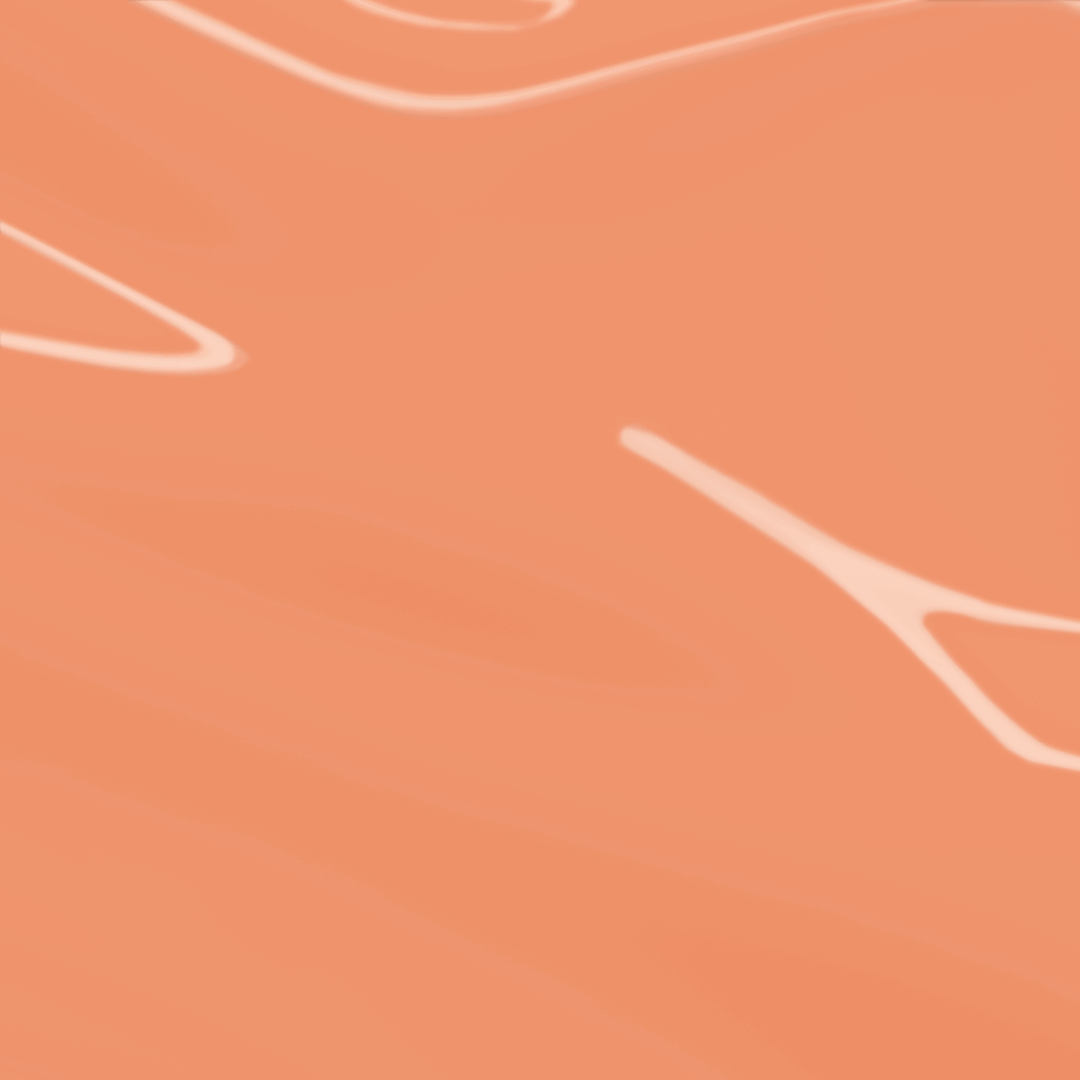 Summery pastel coral nail polish color swatch