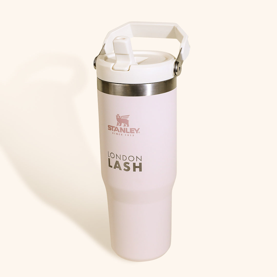 stanley tumbler Canada with London Lash branding