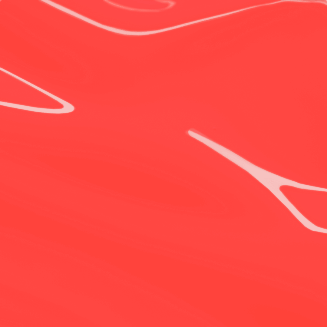 Neon coral gel nail polish color swatch