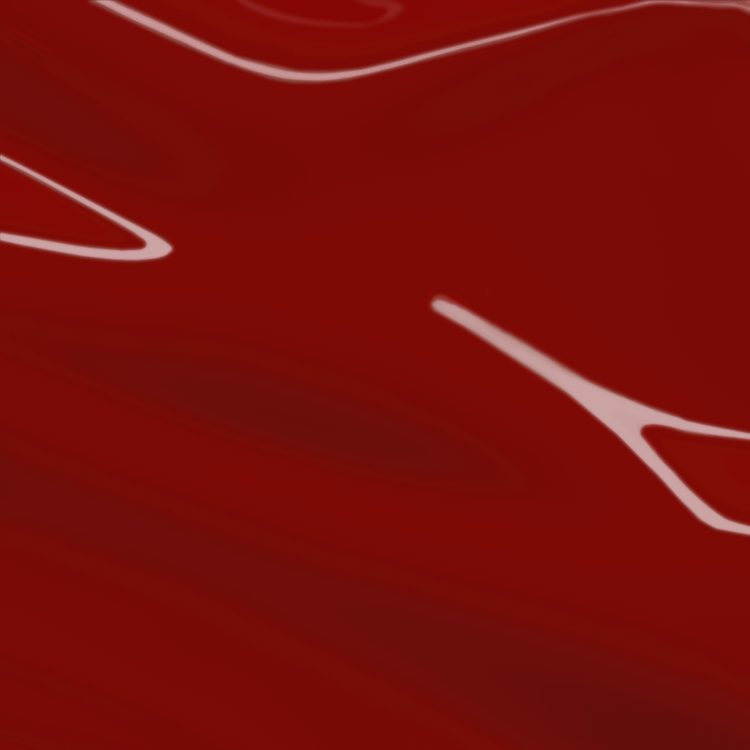 Bright deep red gel nail polish color swatch